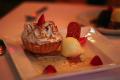 Strawberry Ice Cream And Meringue Pie