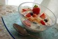 Strawberry And Vanilla Yogurt
