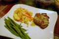 Baked Stuffed Lamb Chops
