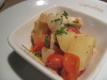 Warm Tomato Potato Salad