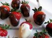 White Chocolate Dipped Strawberries