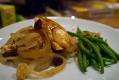 Wine Poached Halibut