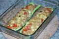 Mushroom-Stuffed Zucchini Boats