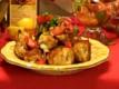 Italian Breaded Chicken Rolls with Peppermint Sauce