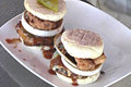 Jalapeno Pork Burger with Crispy Country Fried Bacon