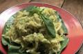 Mexican Jicama with Mango-Basil Sauce