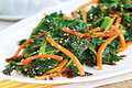 Kale, Carrots & Sesame Seeds with Stir-Fry Sauce 