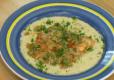 Shrimp Etouffee and Parmesan Cheese Grits