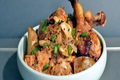 Korean Food: Kimchi Braised Chicken