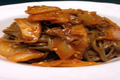 Korean Food Buckwheat Kimchi Noodles