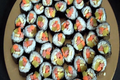 Korean Food Kimbap Rolls