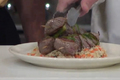 Healthy Greek-Style Lamb Brochette with Brown Rice Pilaf