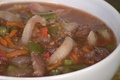 Latin Seitan Stew with Vegetables and Herbs