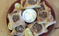Lebanese Flat Square Meat Pies
