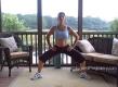 Leg Exercise In The Morning