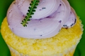 Lemon Filled Lavender Cupcakes