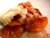 Lemon Peach Cobbler