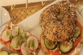 How To Make Veggy Bagel