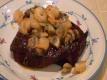 SmokingPit.com - London Broil Steaks Smoked with Sauteed Mushrooms & Shrimp - Yoder YS640 BBQ Smoker