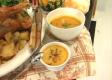 Low Cost Family Thanksgiving Dinner - Part I: Cooking Roast Turkey, Squash and Leek Soup and Winter Veggies