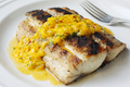 Mahi Mahi with Spicy Thai Mango Sauce