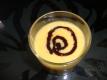 Mango Shake With Chocolate Sauce