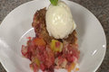 Mango Strawberry Cobbler