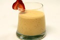 Mango Strawberry Lassi (Indian Yogurt Beverage) 