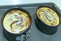 Marble Cheesecake - Eggless Cheesecake