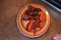 Marinated Chicken with Oven Sweet Potato Fries 