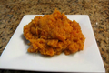 Mashed Sweet Potatoes with Applesauce