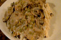 Medallions of Pork in Mushroom Cream Sauce