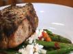 Mediterranean Grilled Pork Chops and Green Beans
