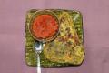 Methi ke Parathe And 'Thecha'