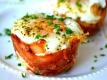 Mini Bacon Egg Toast Cups with Cheddar