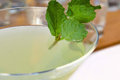 How To Make Lemon Mint Vodka Martini