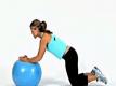 Modified Plank On Exercise Ball