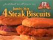 Mom N Pop's Jumbo Steak Biscuits Review