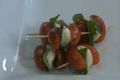 How To Make Skewered Caprese Salad