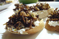 How To Make Mushroom And Ricotta Bruschetta
