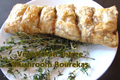 Mushroom Cream Cheese Bourekas