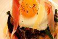 How To Make Mushrooms On Toast With Grilled Asparagus, Steam-fried Egg