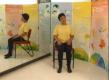 Neck Exercise On A Chair