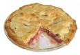 Orange Blossom Rhubarb Pie