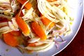 Chicken Salad With Fennel, Orange And Raspberries