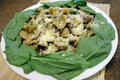 Orecchiette Pasta with Sausage Sundried Tomatoes Basil and Scrambled Eggs