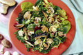 Grilled Mushroom Oriental Salad