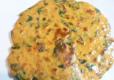 Indian Palak Tofu Paratha  