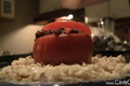 Beef Stuffed Tomatoes with Cauliflower Rice