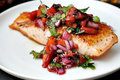 How To Make Pan Grilled Salmon With Spicy Fruit Salsa